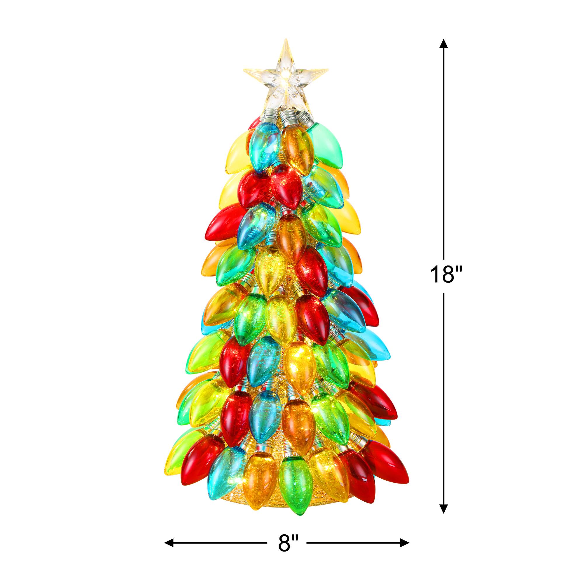 Mr. Christmas 18" Retro C9 Bulb Tree